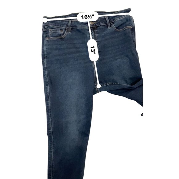Old Navy Rockstar Super skinny sz 2 med wash jeans - Picture 4 of 7